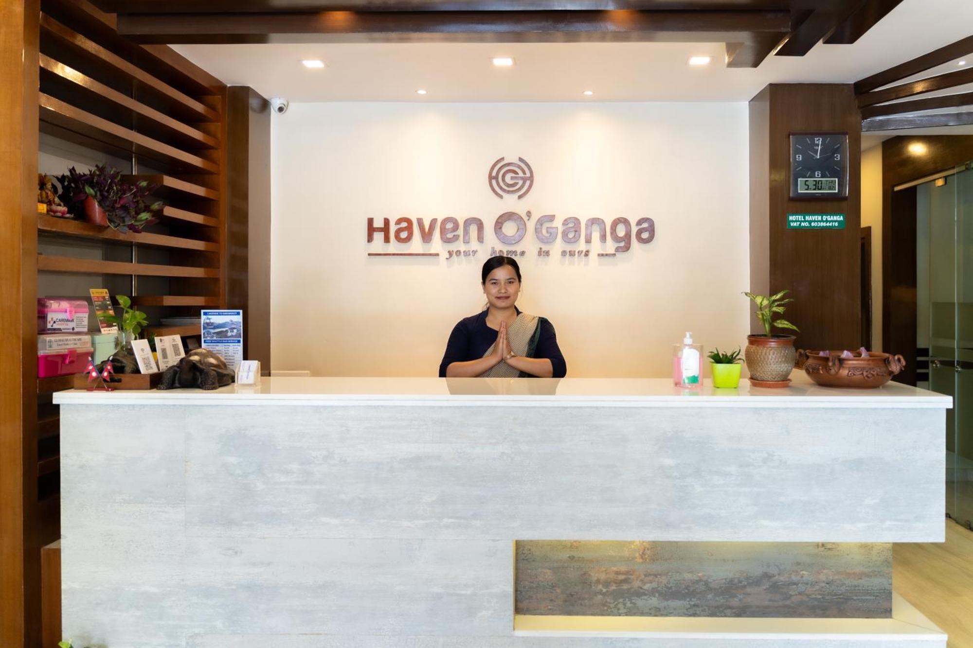 Hotel Haven O' Ganga Pokhara Exterior photo